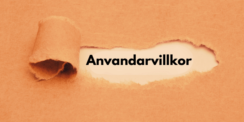 Anvandarvillkor